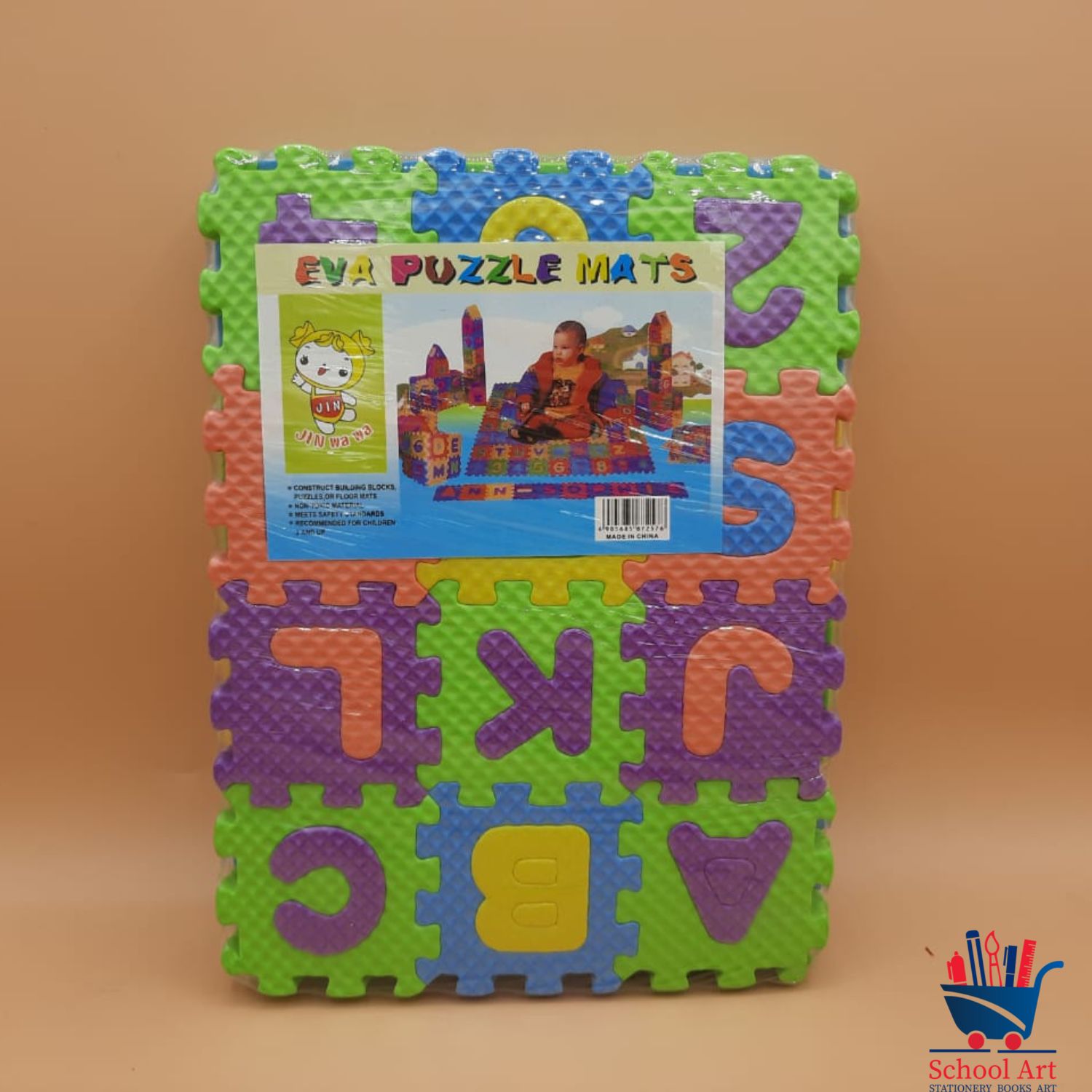 ABC Toy Block Mat Alphabet