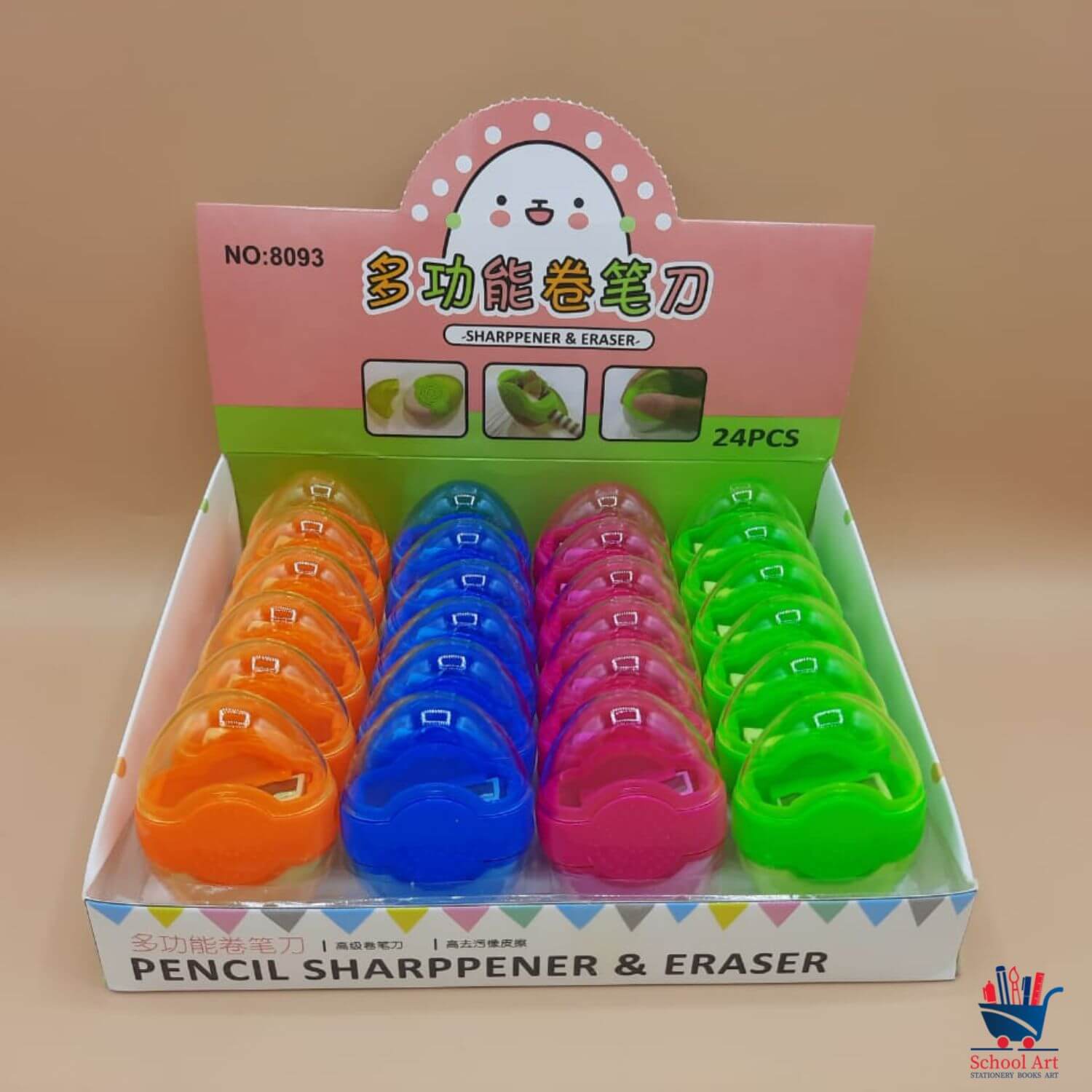 Soap pencil Sharpener Eraser