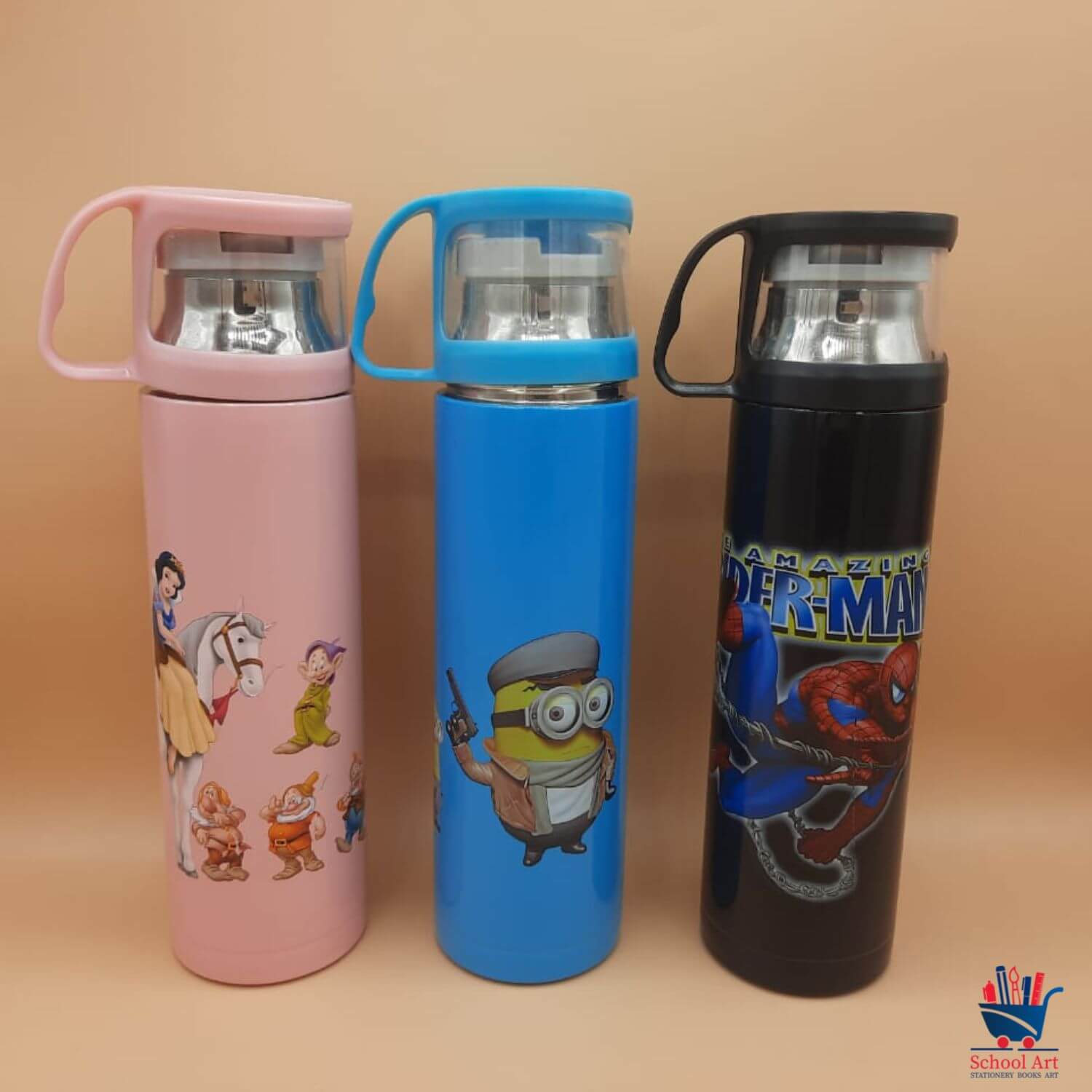 Character Stainless Steel Water Bottle IX