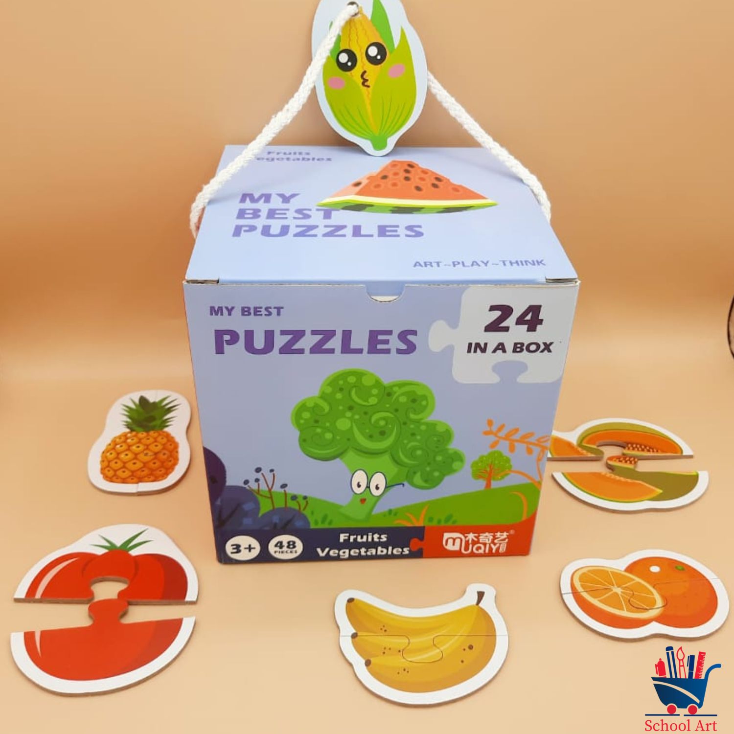My Best Puzzles 24 in A Box