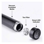 Home Led Digital Temperature Display Smart Thermos Creative Vacuum Water Bottle – 1 Piece