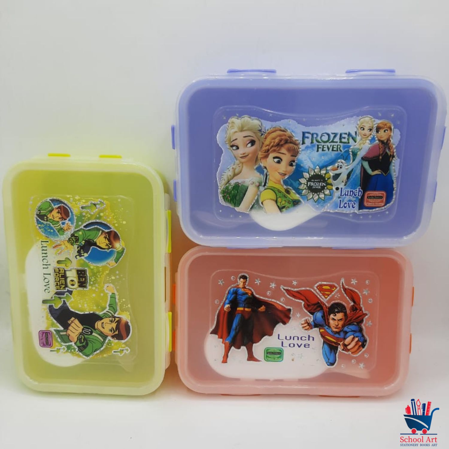 Lunch Box Unbreakable Plastic